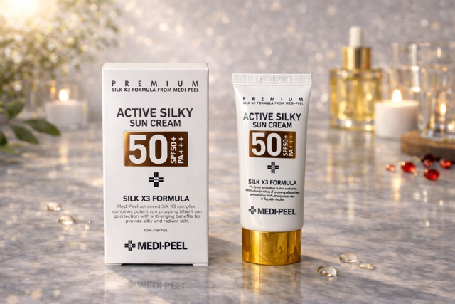 Medi-Peel Active Silky Day Cream with SPF 50ml
